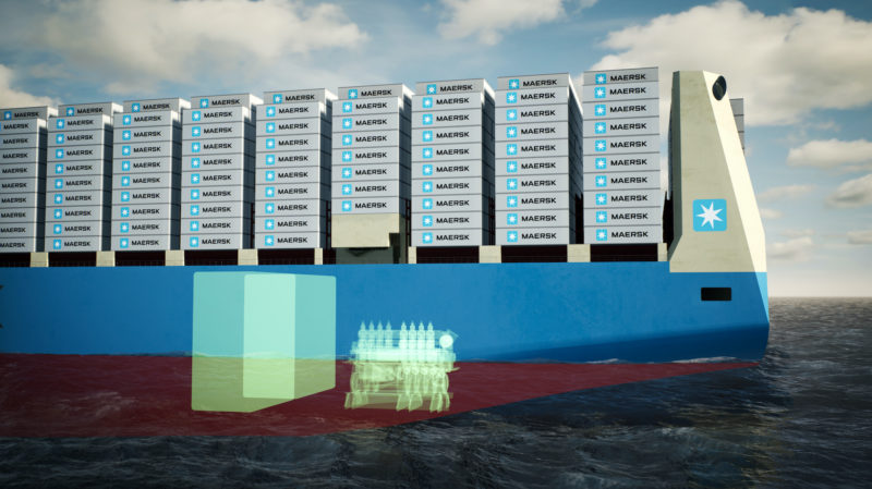 Maersk’s New Green Methanol-Powered Containerships