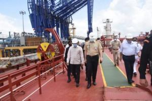 Union Minister Sarbananda Sonowal evaluates the status of green initiatives in the Shipping industry